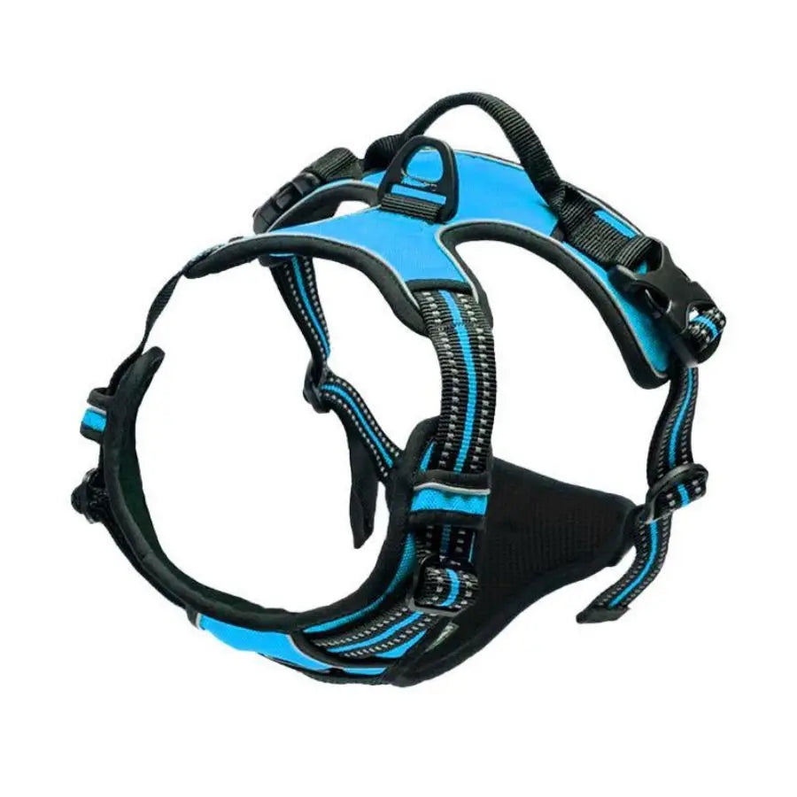 RoverGrip™ Pro No Pull Dog Harness - Adjustable Reflective Vest with Front Clip & Control Handle for Medium to Large Dogs