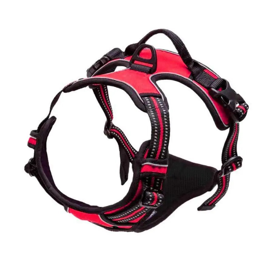 RoverGrip™ Pro No Pull Dog Harness - Adjustable Reflective Vest with Front Clip & Control Handle for Medium to Large Dogs
