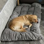 Soft Plush Pet Mat, Grey, 120 x 60 cm (47 x 24 in)
