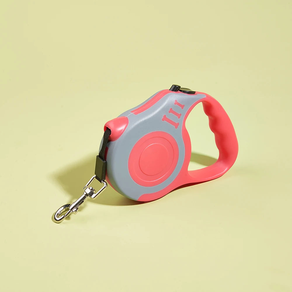 Automatic Retractable Leash for Small Dogs - Heavy Duty Nylon 3m/5m