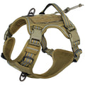 Tactical Dog Harness – No Pull Adjustable MOLLE Vest for Medium & Large Dogs