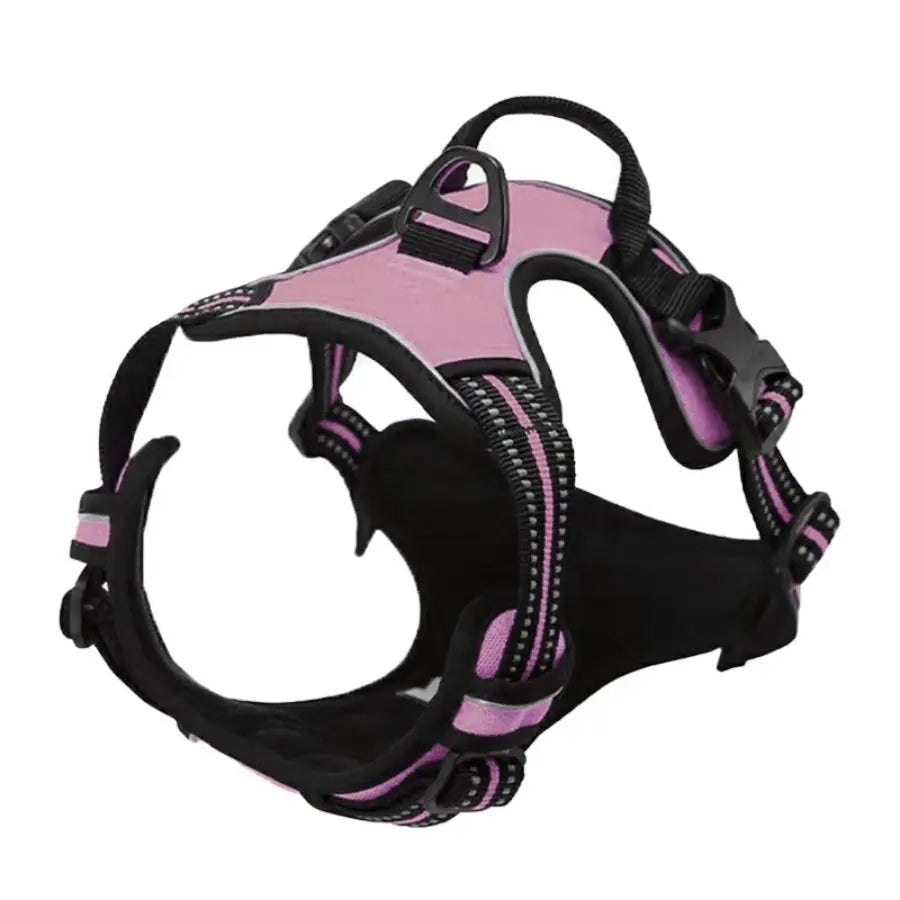 RoverGrip™ Pro No Pull Dog Harness - Adjustable Reflective Vest with Front Clip & Control Handle for Medium to Large Dogs
