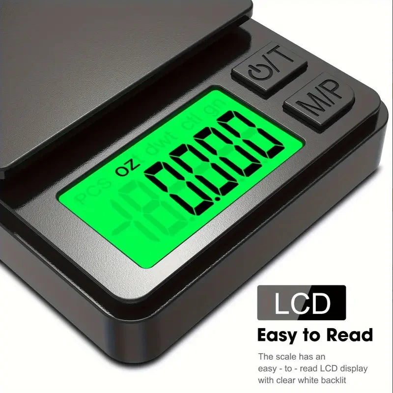 Pocket Digital Precision Scale – Available in 500g/0.01g & 1000g/0.1g