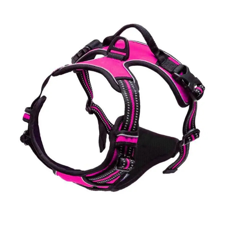 RoverGrip™ Pro No Pull Dog Harness - Adjustable Reflective Vest with Front Clip & Control Handle for Medium to Large Dogs