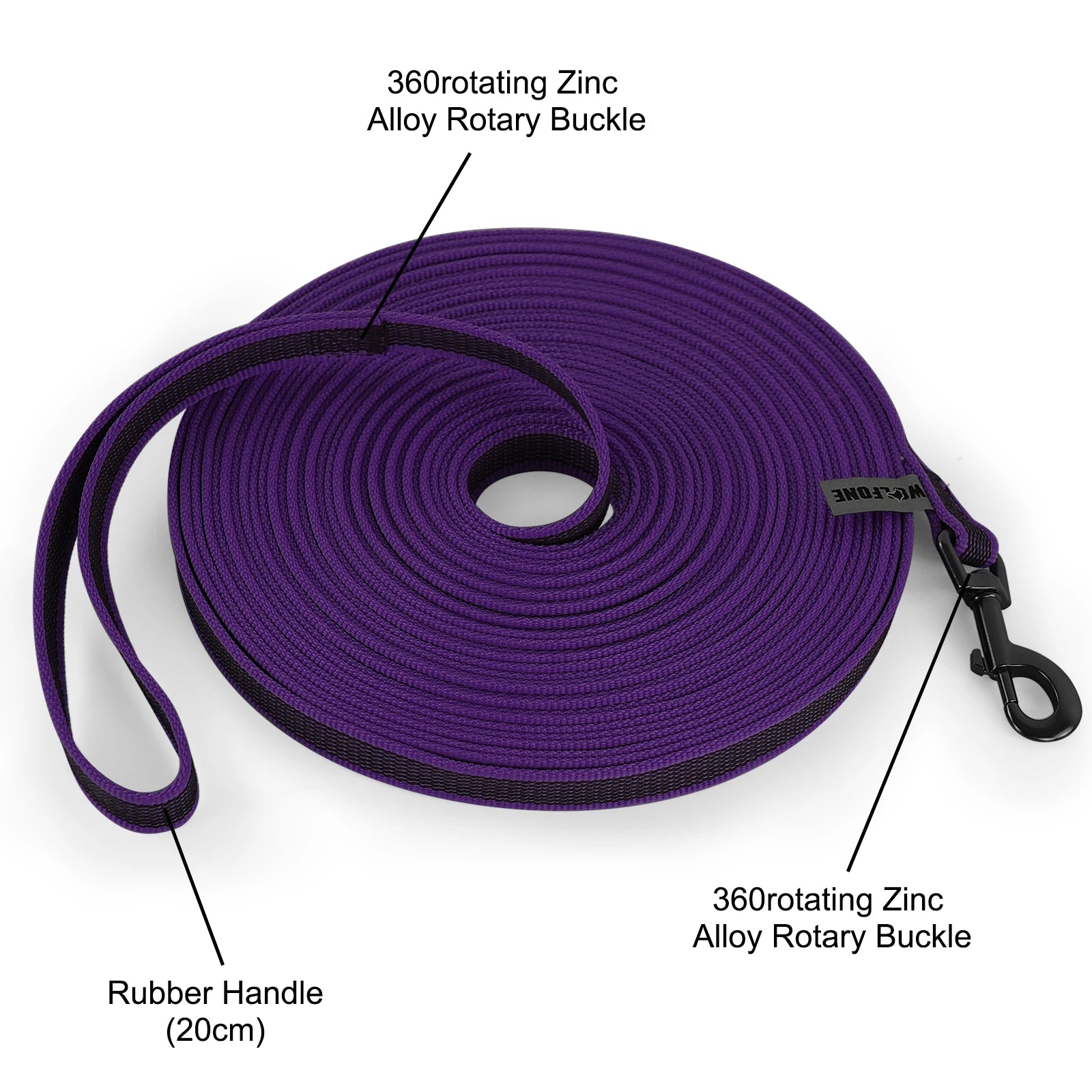 Long Dog Training Lead (1.5M–15M) – Durable & Adjustable