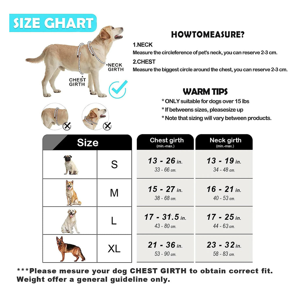 No Pull Dog Harness – Reflective Adjustable Pet Vest with Front Clip & Control Handle