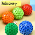 Durable Rubber Dog Chew Ball, Squeaky Toy for Aggressive Chewers, Beef Flavor
