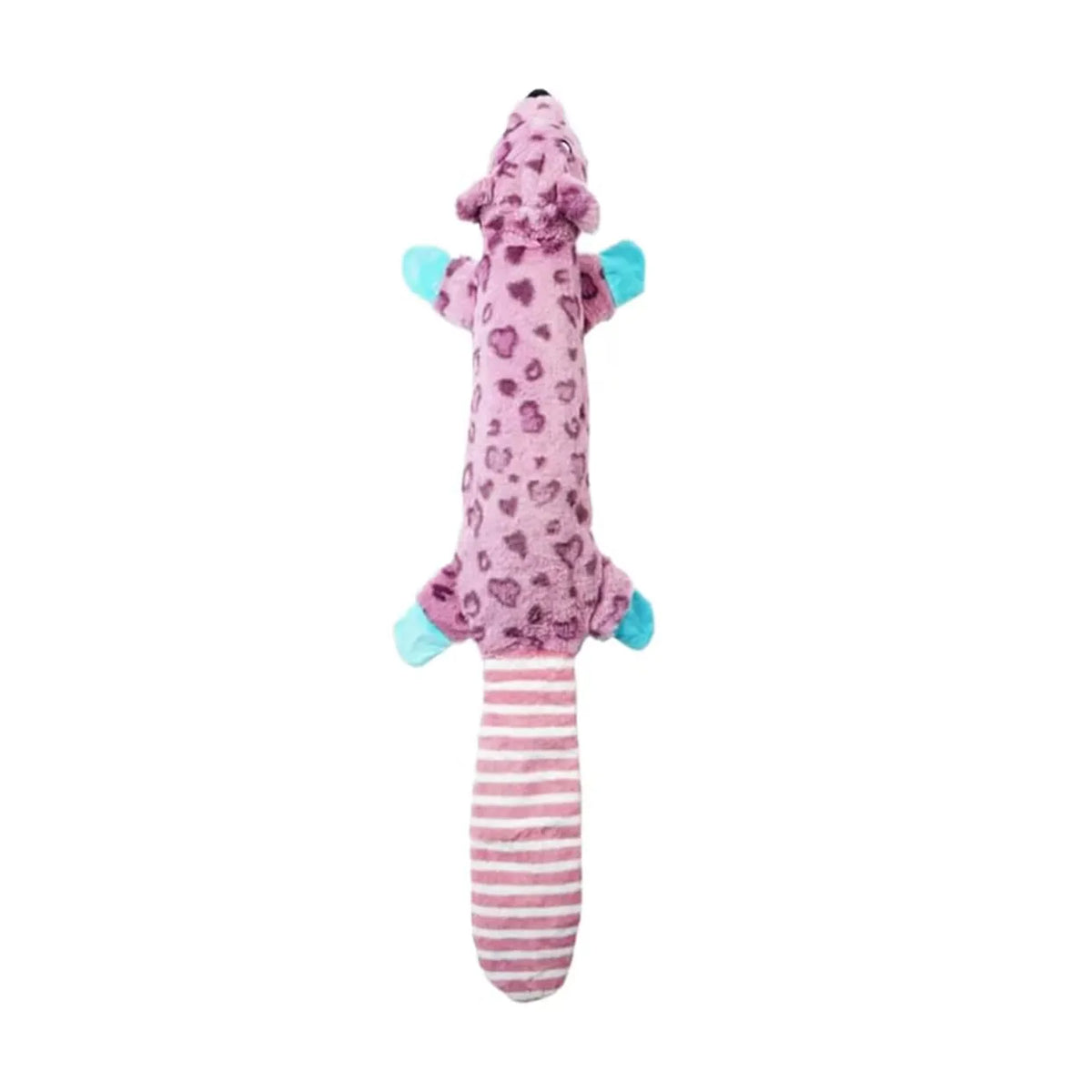 Squeaky Dog Toys No Stuffing, Crinkle Plush Puppy Toys for Small Medium Large Dogs, Interactive Boredom Toys