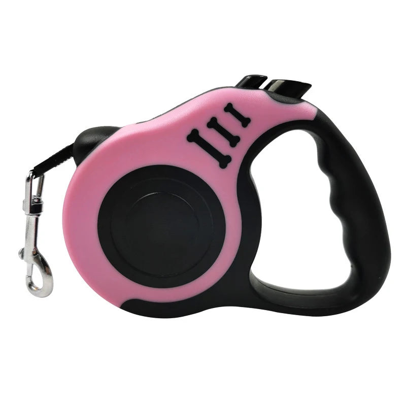 Automatic Retractable Leash for Small Dogs - Heavy Duty Nylon 3m/5m