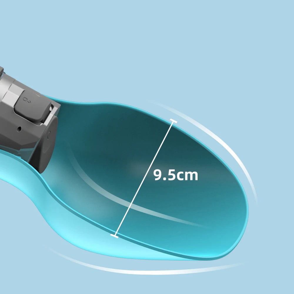 Portable Dog Water Bottle 800ml – Travel Drinking Bowl for Small, Medium & Large Dogs, Puppies