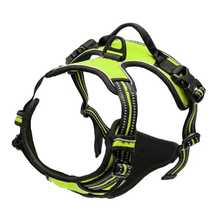 RoverGrip™ Pro No Pull Dog Harness - Adjustable Reflective Vest with Front Clip & Control Handle for Medium to Large Dogs