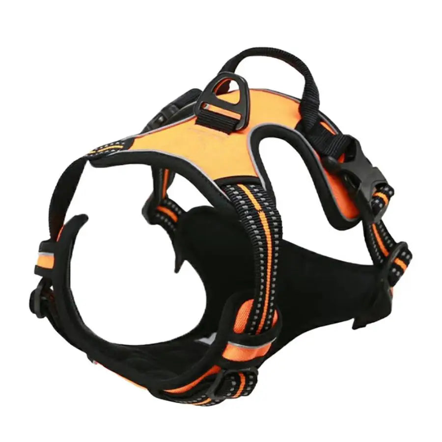 RoverGrip™ Pro No Pull Dog Harness - Adjustable Reflective Vest with Front Clip & Control Handle for Medium to Large Dogs