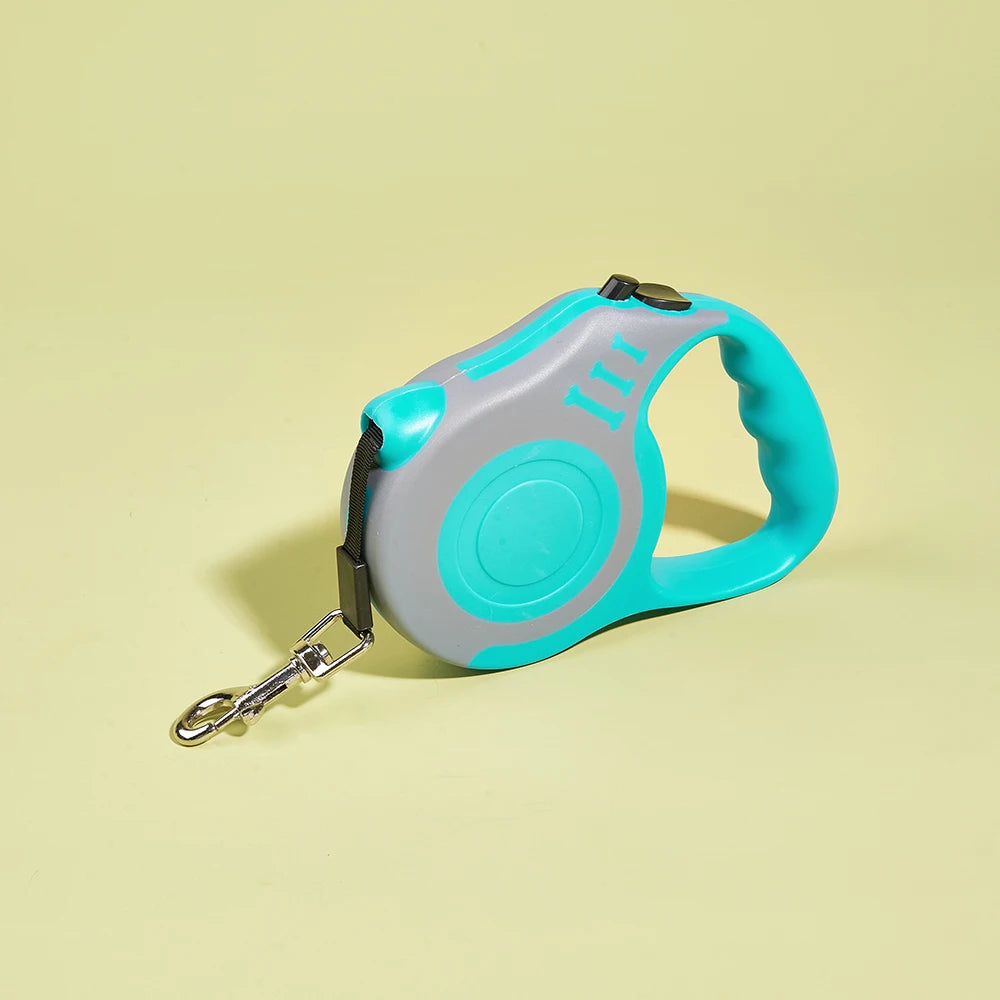 Automatic Retractable Leash for Small Dogs - Heavy Duty Nylon 3m/5m