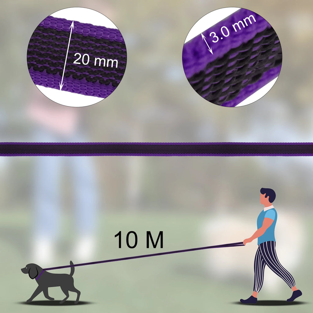 Long Dog Training Lead (1.5M–15M) – Durable & Adjustable