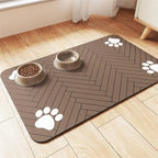 Absorbent Pet Feeding Mat, Quick-Dry