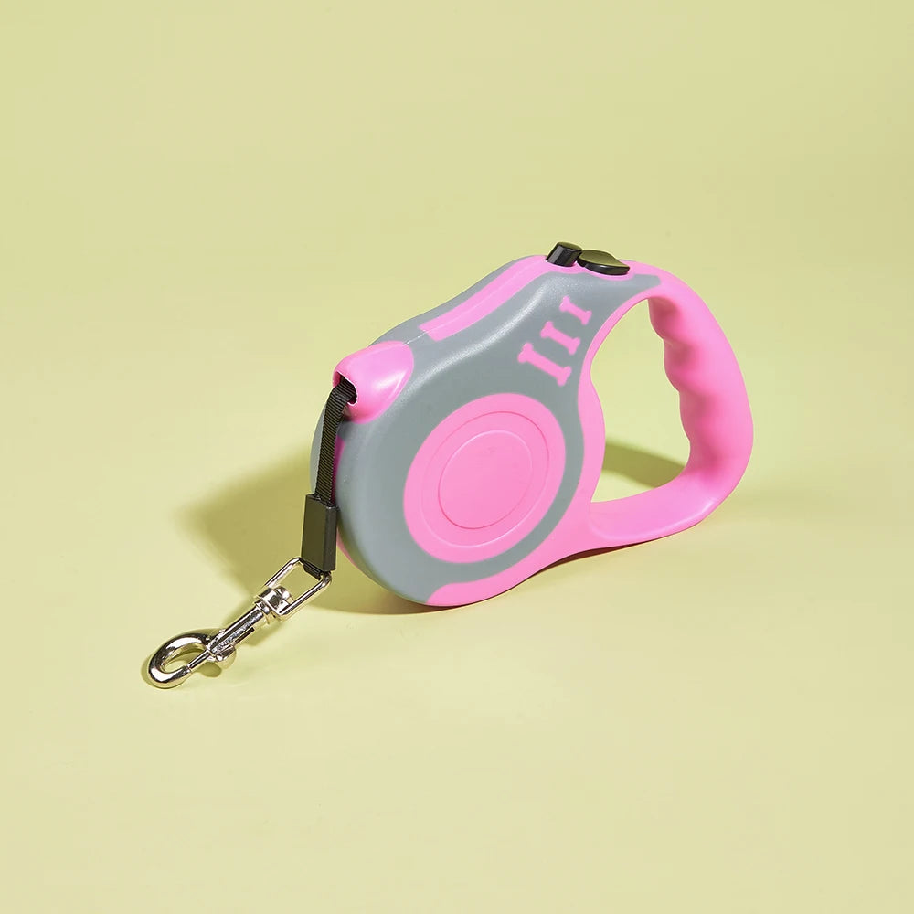 Automatic Retractable Leash for Small Dogs - Heavy Duty Nylon 3m/5m